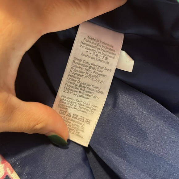 J. Crew Pink and Orange Sleeveless Mandarin Collar Blouse - Picture 3 of 8